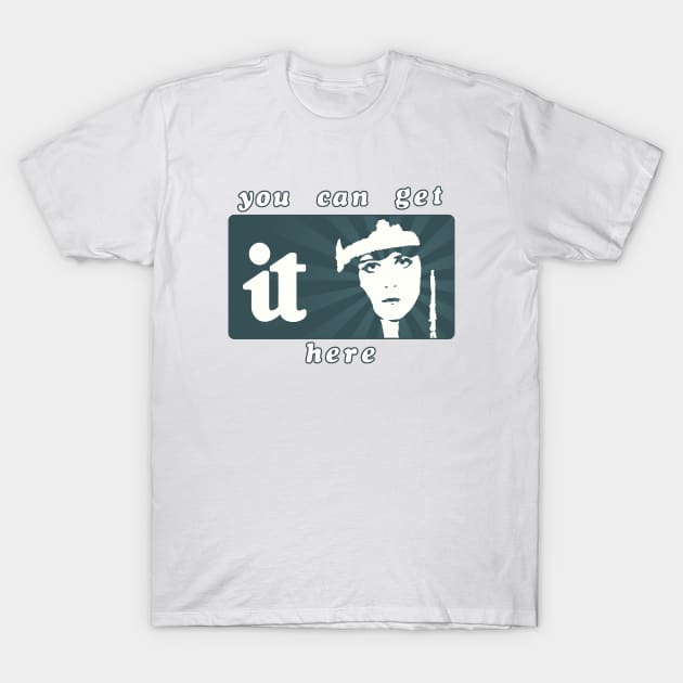 Get It Here v3 T-Shirt by ranxerox79